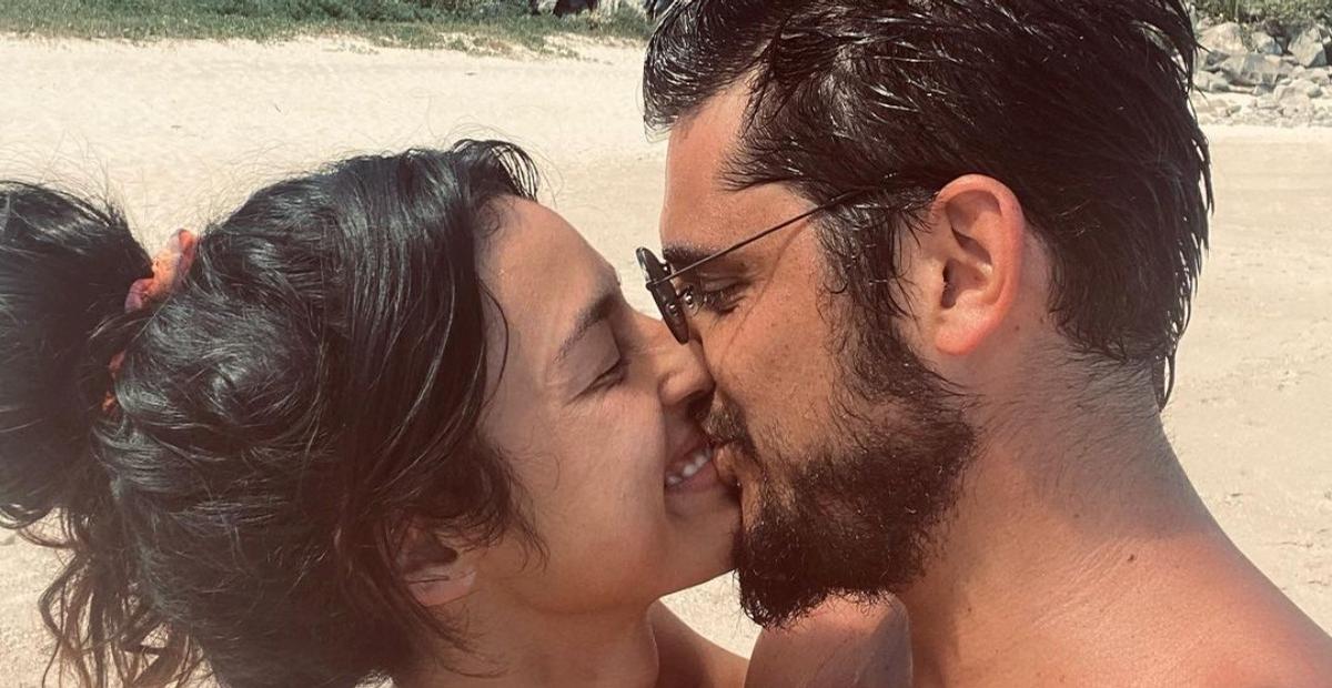À espera da segunda filha, Bruno Gissoni posta clique com Yanna Lavigne: ”Dance mais com seu amor”