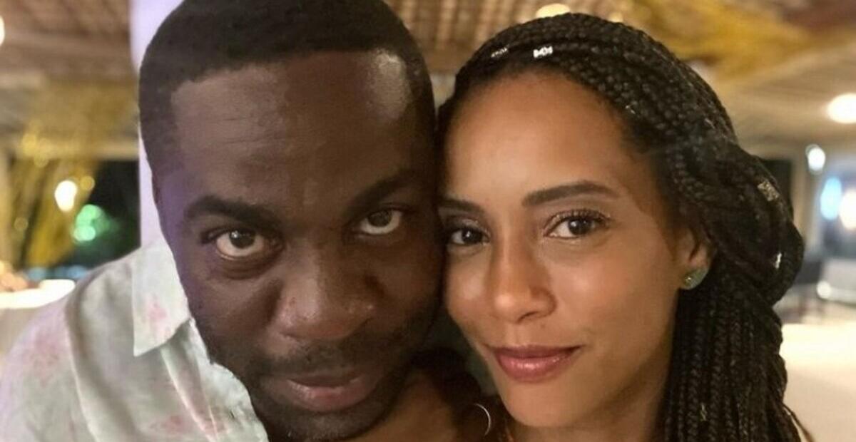 Taís Araújo posam juntos em foto comemorando a chegada de 2022: “Casal lindo”