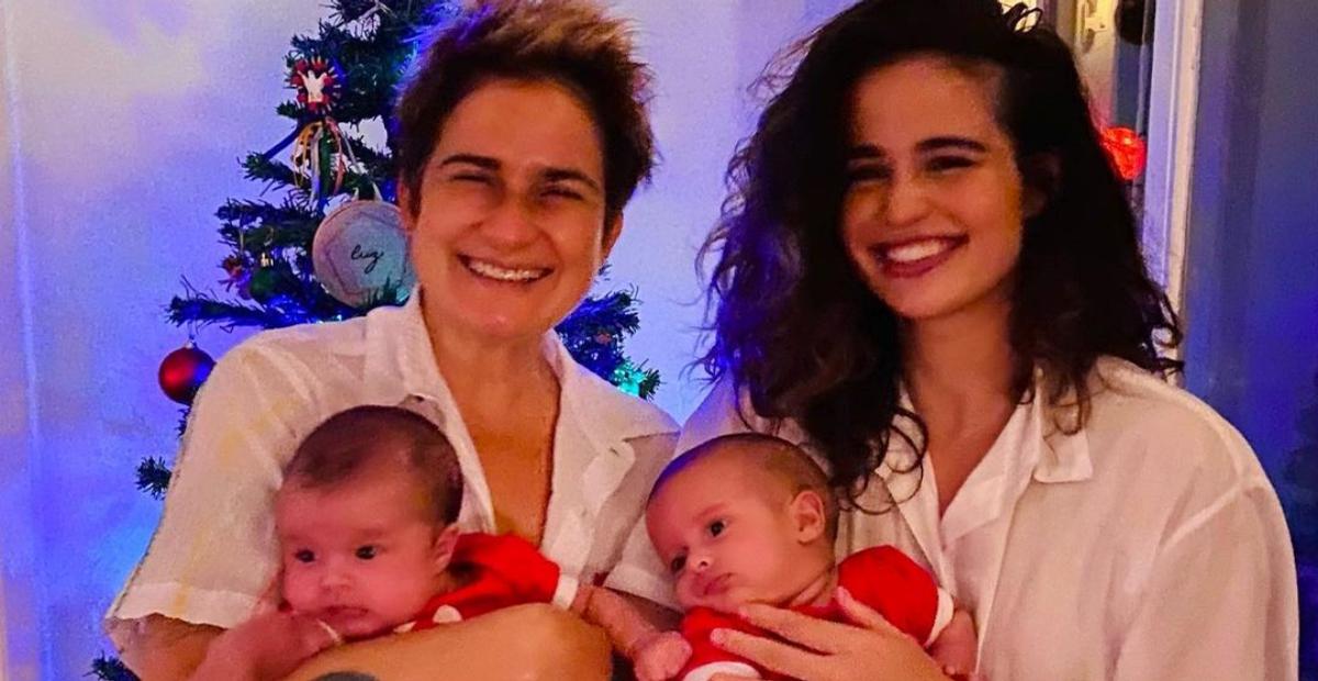 Nanda Costa e Lan Lanh publicam fotos fofíssimas das filhas e se derretem: ”Mamães corujas”