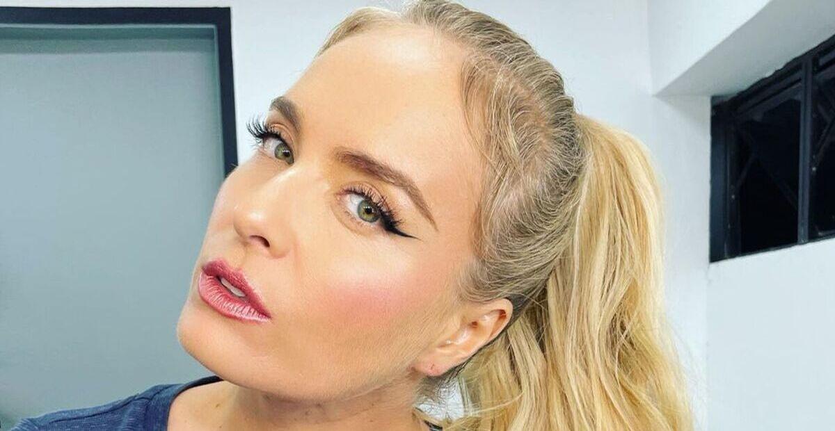 Aos 48 anos, Angélica surpreende de top e shorts curtinho: ”Barriga negativa”