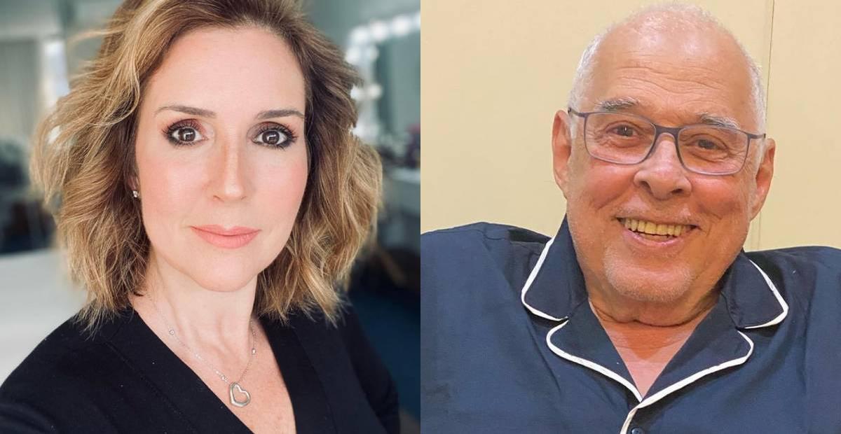 Renata Capucci atualiza estado de saúde do pai, internado com influenza: ”Um alívio imenso”