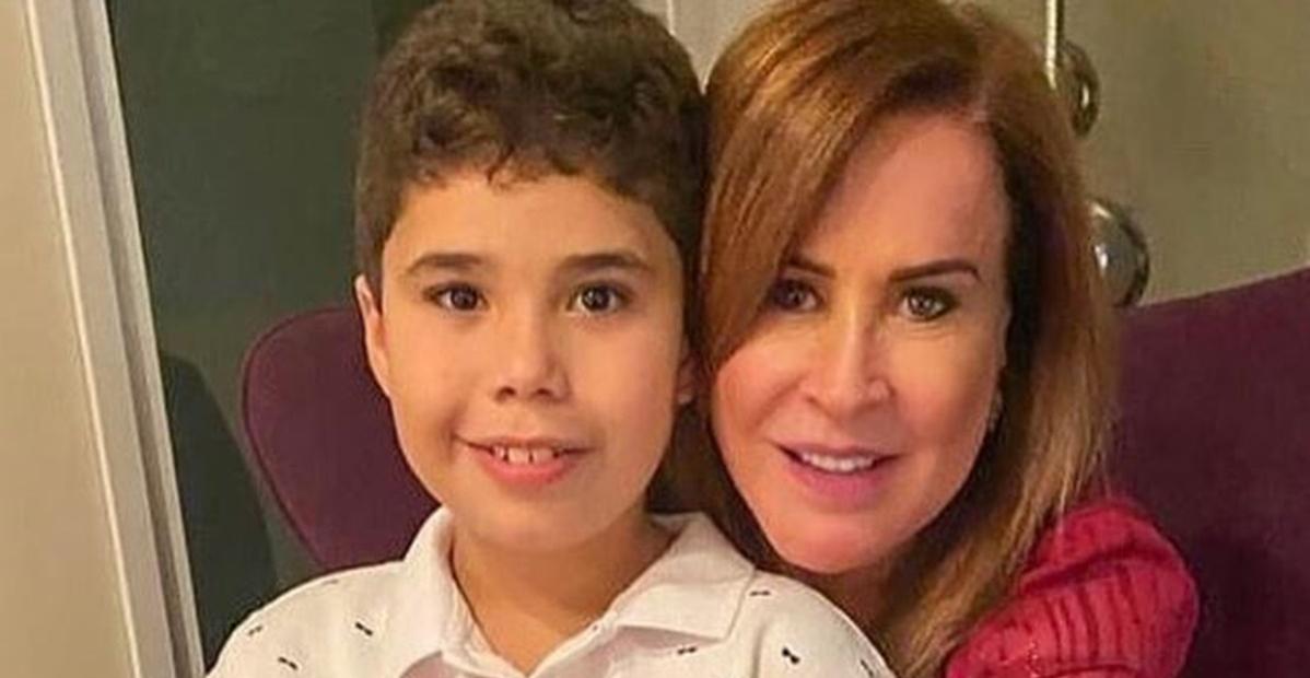 Zilu Godoi comemora 10 anos do neto José Marcus: ”Me ensinou que o amor de vó é insuperável”