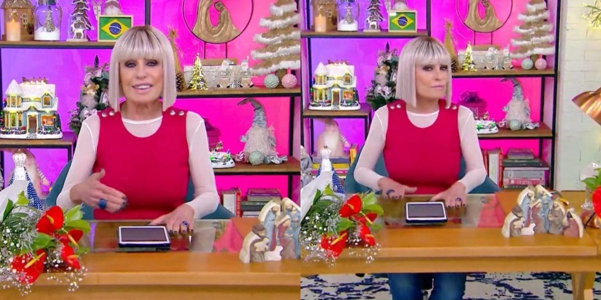 Ana Maria Braga surge de peruca platinada no ‘Mais Você’ e surpreende espectadores: “Igual a Sia”