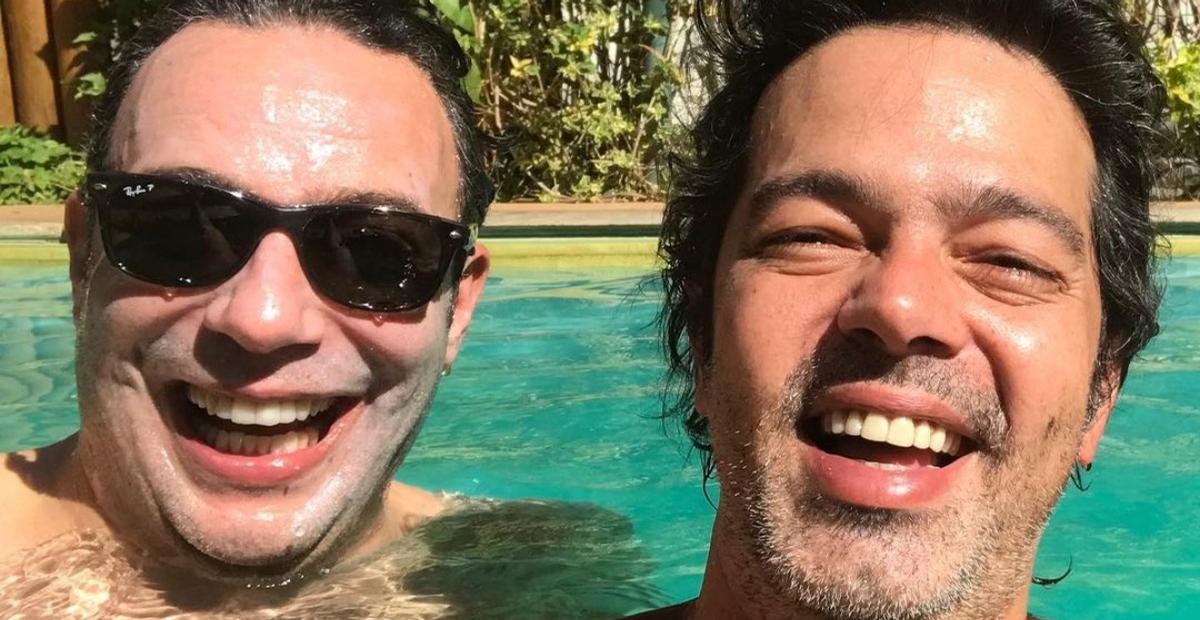 Bruno Mazzeo presta homenagem no aniversário de Marcelo Médici