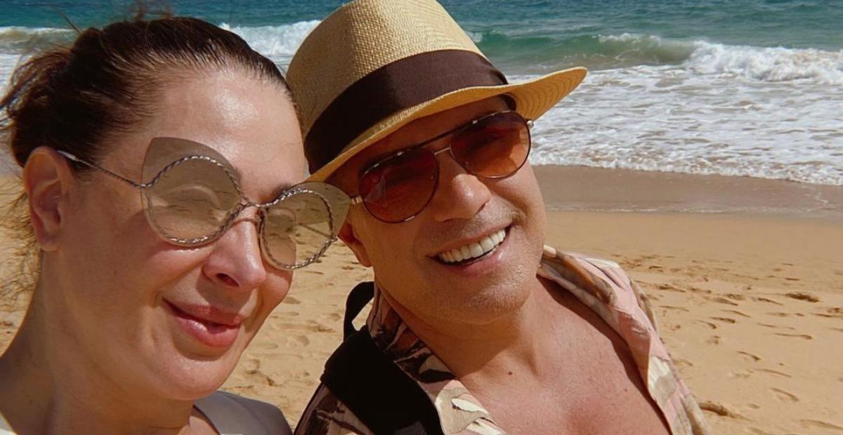Claudia Raia e Jarbas Homem de Mello esbanjam boa forma em clique: ”Espetáculo de casal”