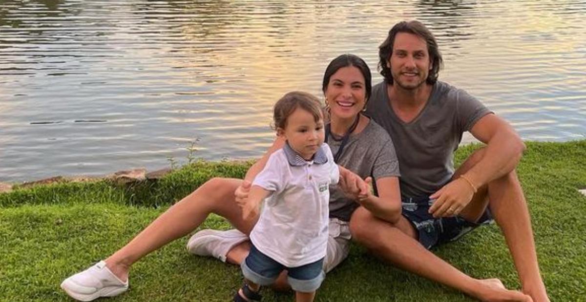 Kamilla Salgado mostra Bento conhecendo animais de fazenda e encanta a web
