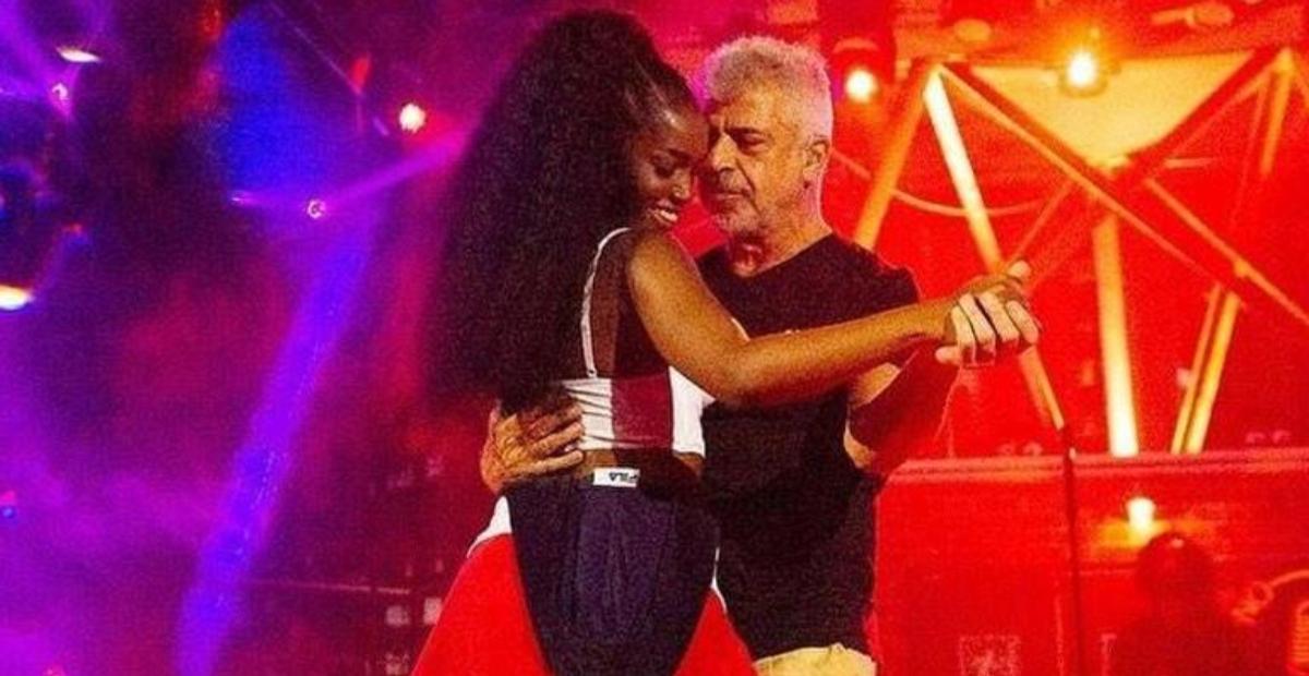 Lulu Santos se emociona com presente que ganhou de Iza: ”Você não existe”