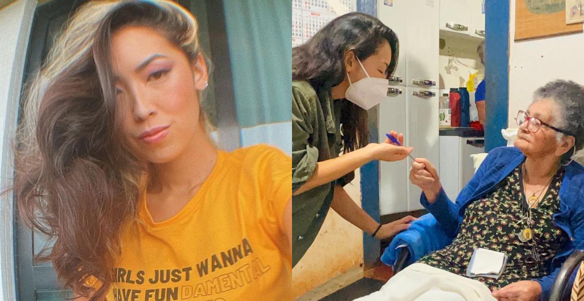 Ana Hikari ganha caneta de sua avó como presente de Natal e emociona ao explicar o motivo