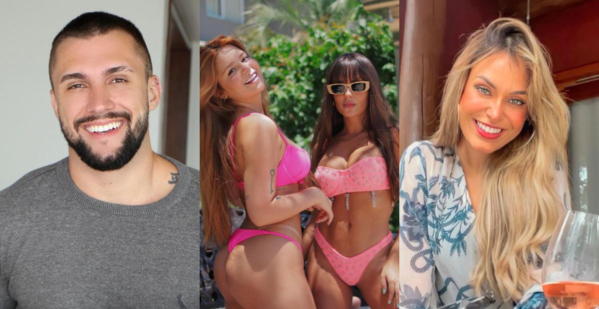 Arthur Picoli curte férias com Viih Tube, Thais Braz e Sarah Andrade: ”Do BBB pra vida”