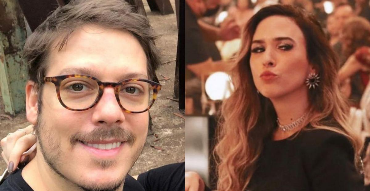 Fabio Porchat posta vídeo divertido ao lado de Tatá Werneck nos bastidores do ‘Melhores do Ano’