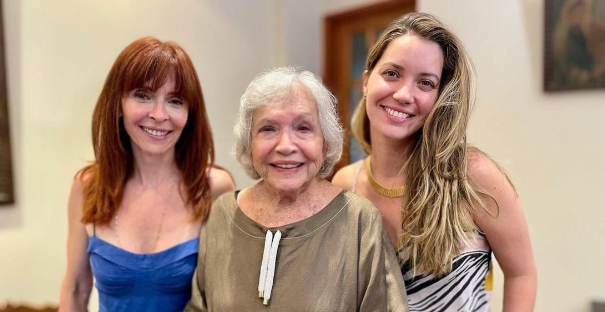 Nathalia Dill mostra encontro com Deborah Evelyn e Nathalia Timberg: ”Atrizes geniais”