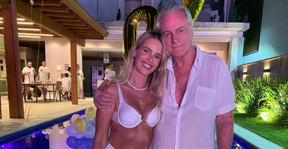 Yasmin Brunet presta homenagem de aniversário ao pai: ”Te amo”