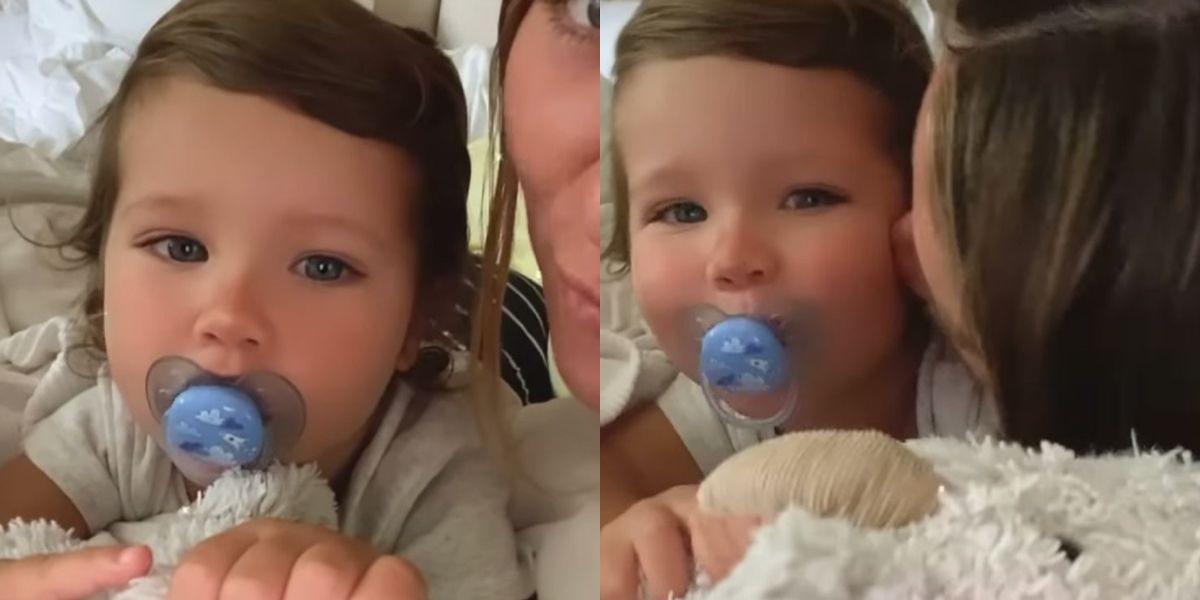Gio Ewbank encanta a web com momento especial do filho caçula, Zyan: “Muito conversador”