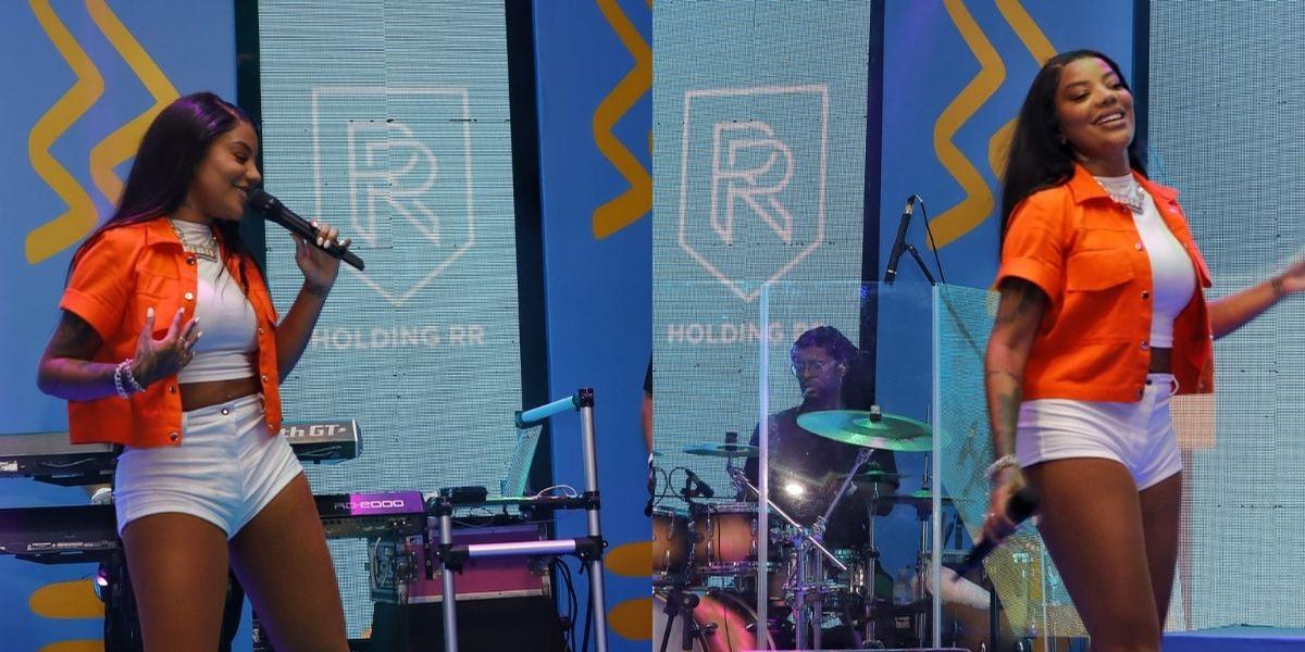Em Búzios, Ludmilla faz show especial para 3 mil pessoas no Festival de Verão