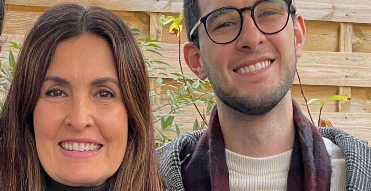 Após um ano longe do filho, Fátima Bernardes se despede dele novamente