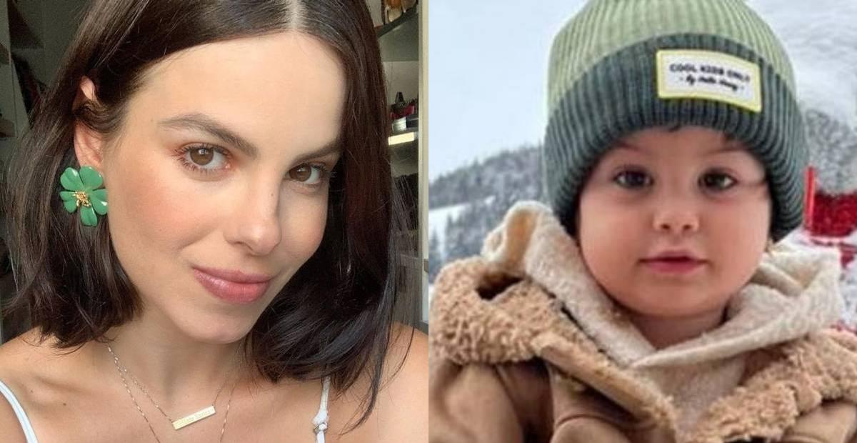 Sthefany Brito conta reação do filho ao ver neve pela primeira vez: ”Queria comer”