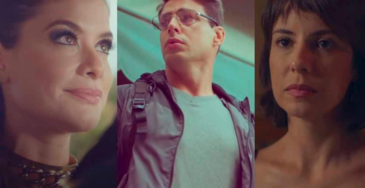 Bárbara flagra o marido com Lara em ‘Um Lugar ao Sol’