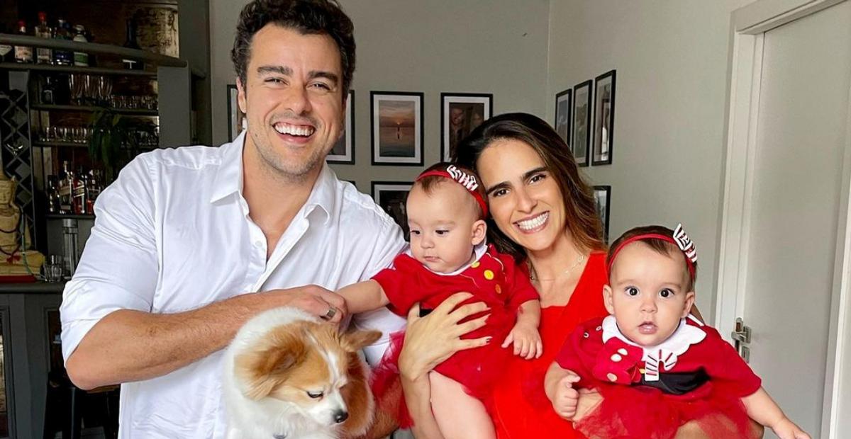 Marcella Fogaça exibe momento carinhoso ao lado da família: ”Festa matinal”