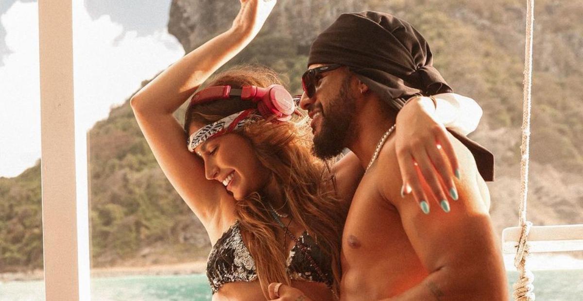 Após boatos de affair, surfista Ítalo Ferreira assume namoro com ex-miss paraibana Ana Carla