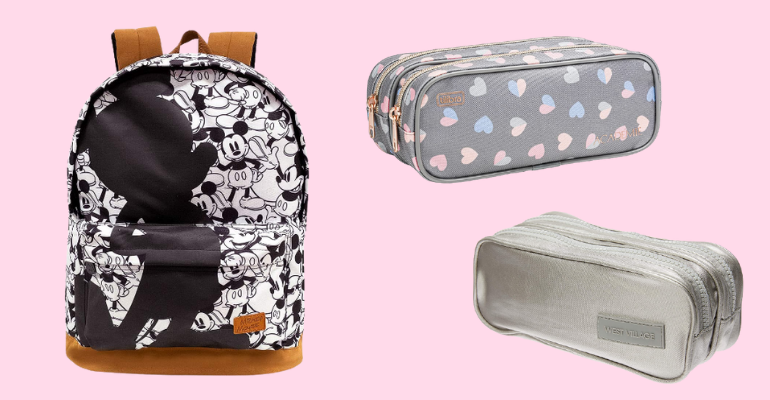 Mochilas e estojos: 13 opções para a volta às aulas dos pequenos
