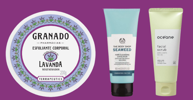 Esfoliantes: 10 produtos que vão garantir uma pele renovada e macia