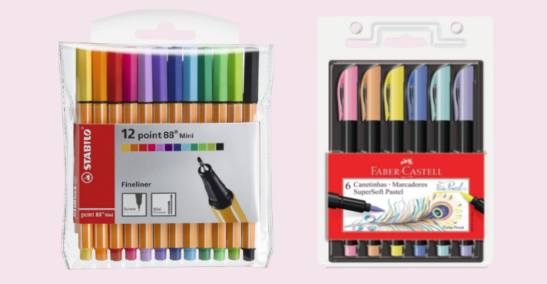 Prepare-se para a volta às aulas: 9 kits de canetas que vão te conquistar