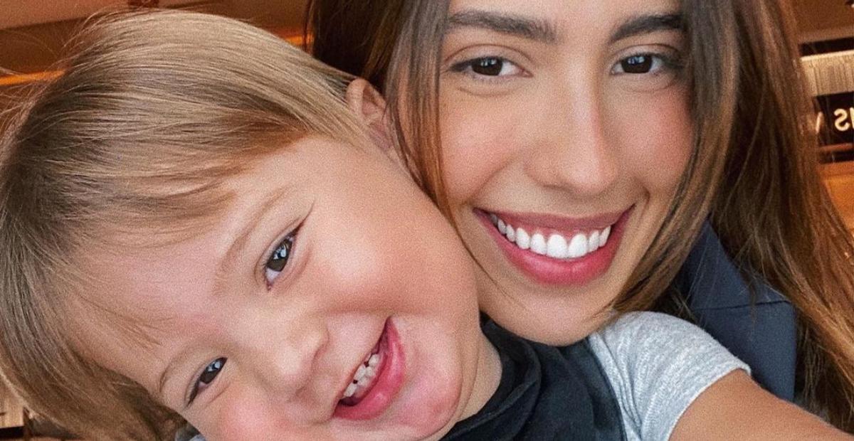 Gabi Brandt registra Davi voltando da escolinha e encanta web: ”Coisa mais linda”