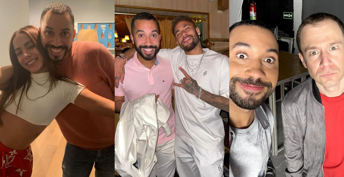 Gil do Vigor relembra encontros especiais com várias celebridades: ”Momentos especiais que vivi”
