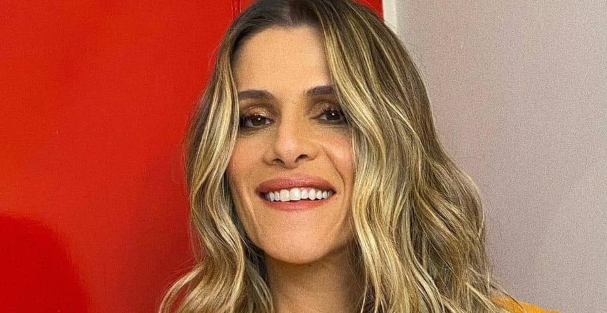 Ingrid Guimarães relembra registro da gravidez e web se derrete: ”Estava linda”