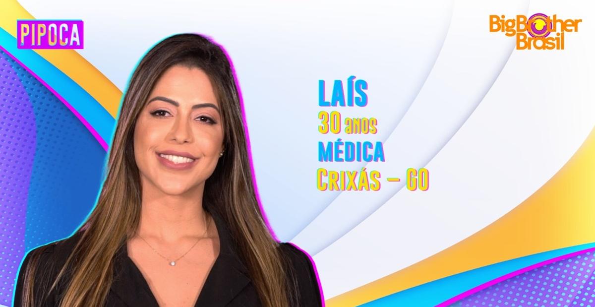 BBB22: Laís, do grupo Pipoca, é o primeiro nome confirmado para o reality global