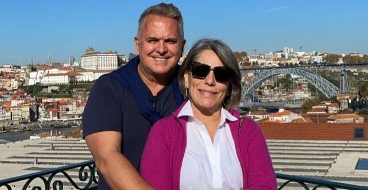 Glória Pires surge em clima romântico ao lado de Orlando Morais: ”Sexta com amor”