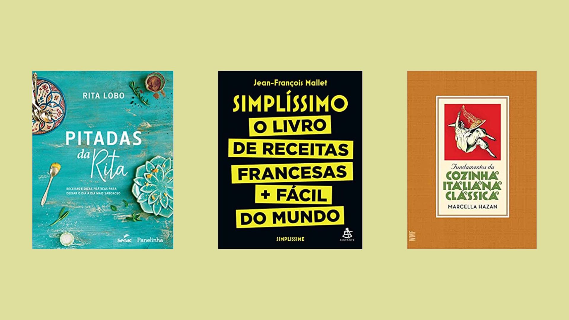Livros de receitas: 13 opções que vão te ajudar a preparar pratos deliciosos