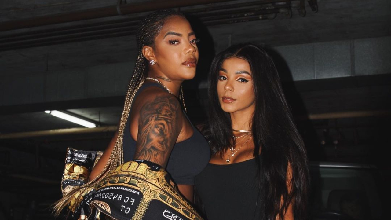 Ansiosa para a estreia do BBB22, Ludmilla busca pela esposa, Brunna Gonçalves, no Projac e diverte a web