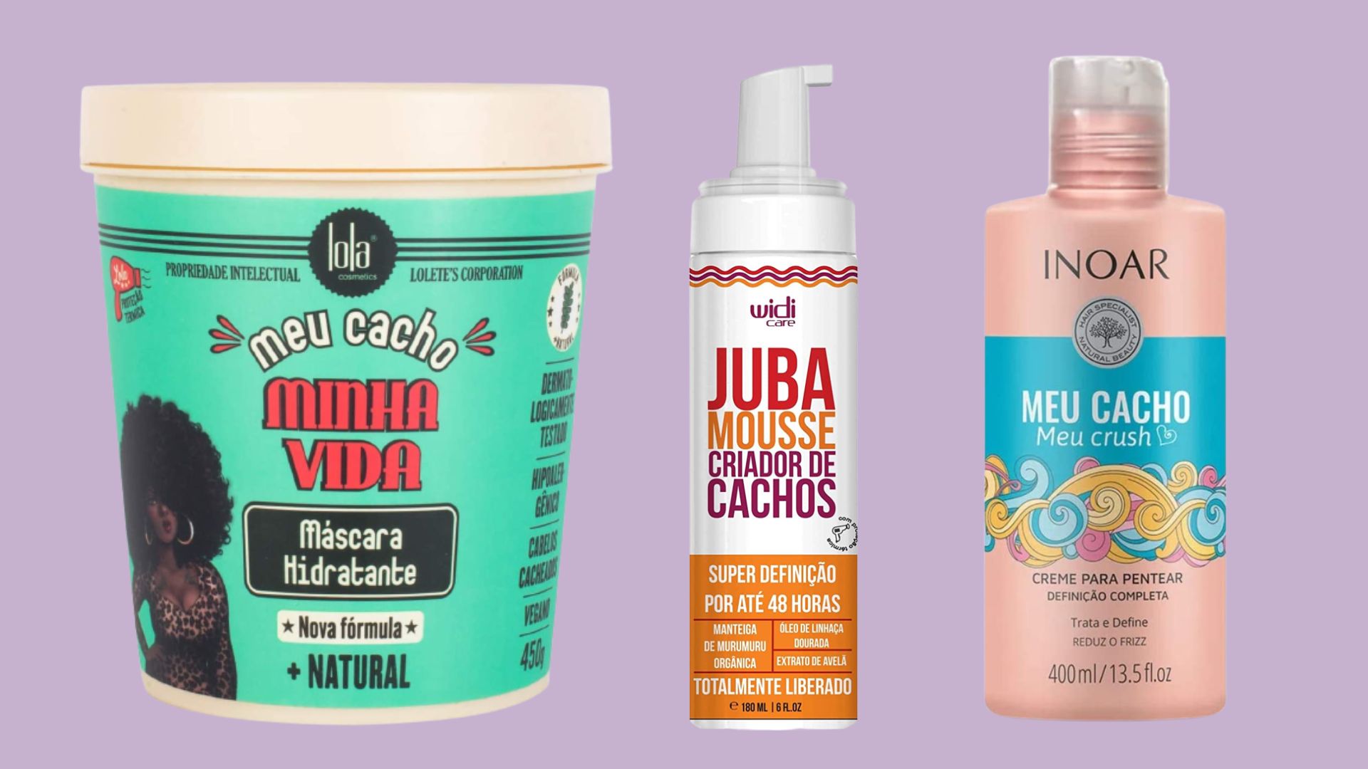 Máscara capilar, fluído ativador e mais: 6 produtos para os cabelos cacheados
