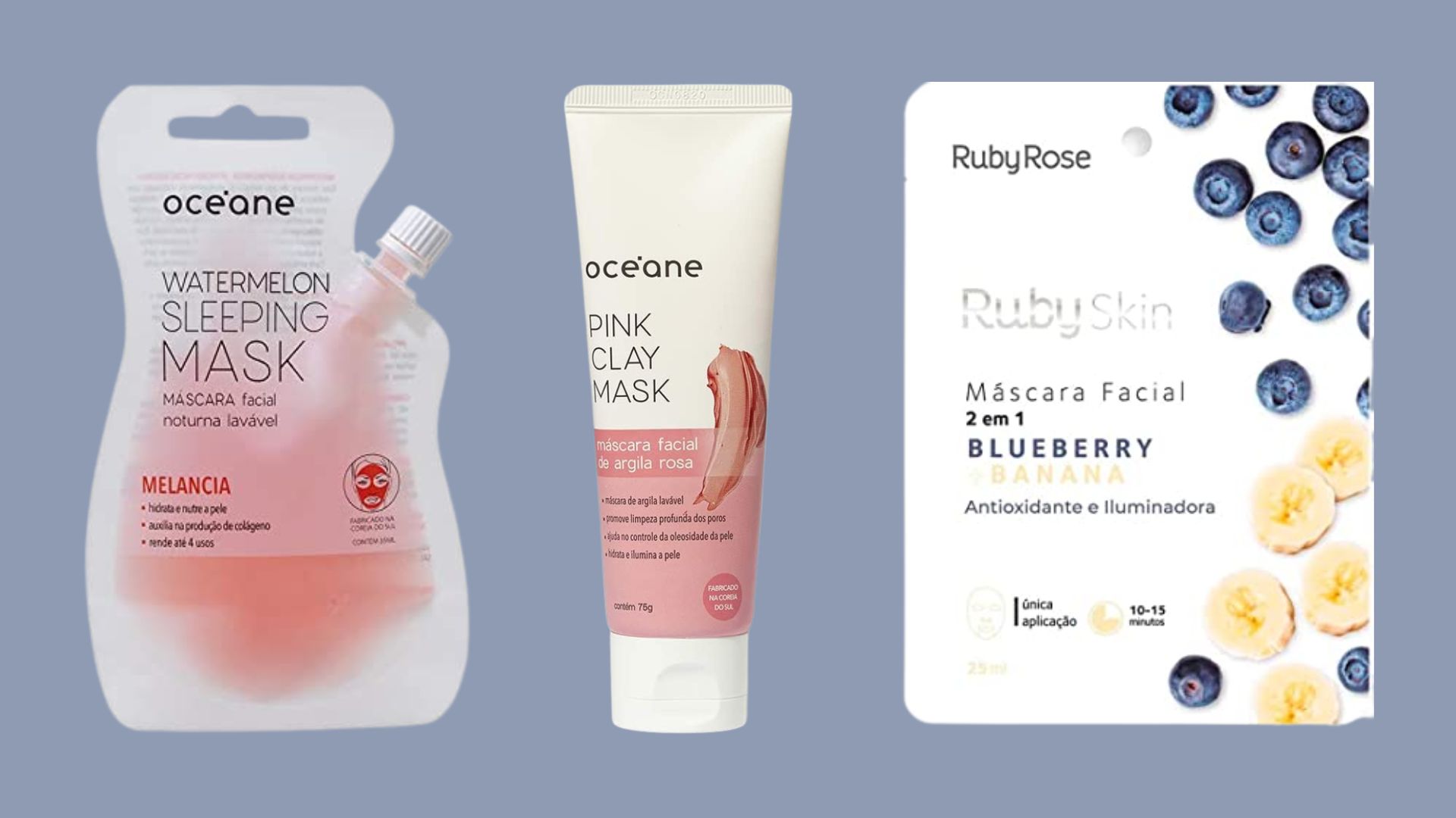 Máscara facial: 5 opções para a rotina de skincare
