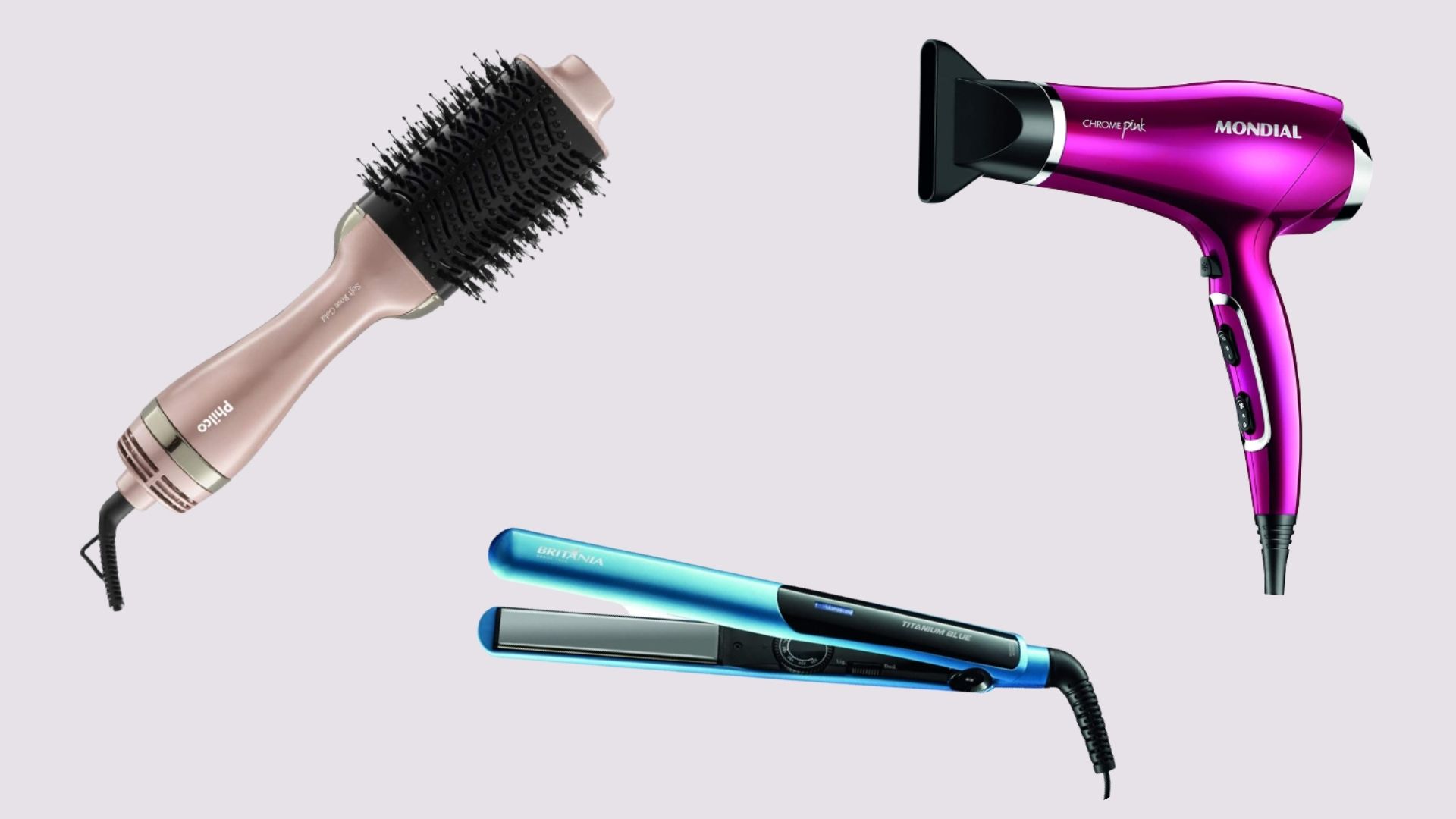 Secador, prancha e mais: 6 itens que vão facilitar a rotina de beleza