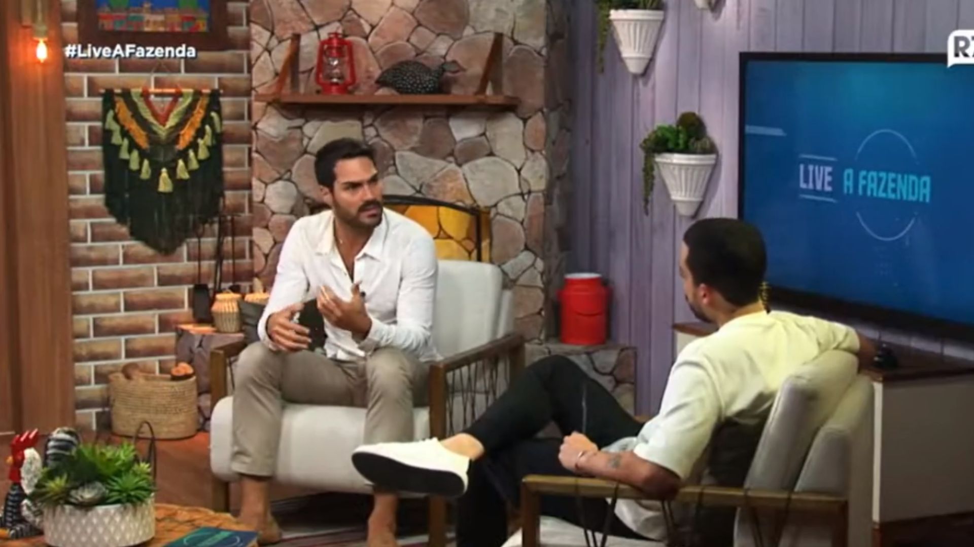 A Fazenda 14: Shay detona ‘Record TV’ e afirma favoritismo da emissora em Tiago