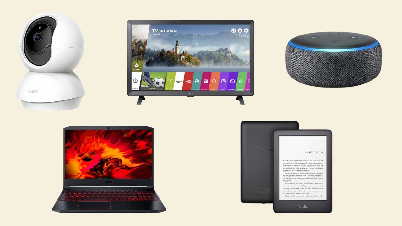 Tablet, notebook, Echos e mais: 18 eletrônicos incríveis para garantir no Prime Day