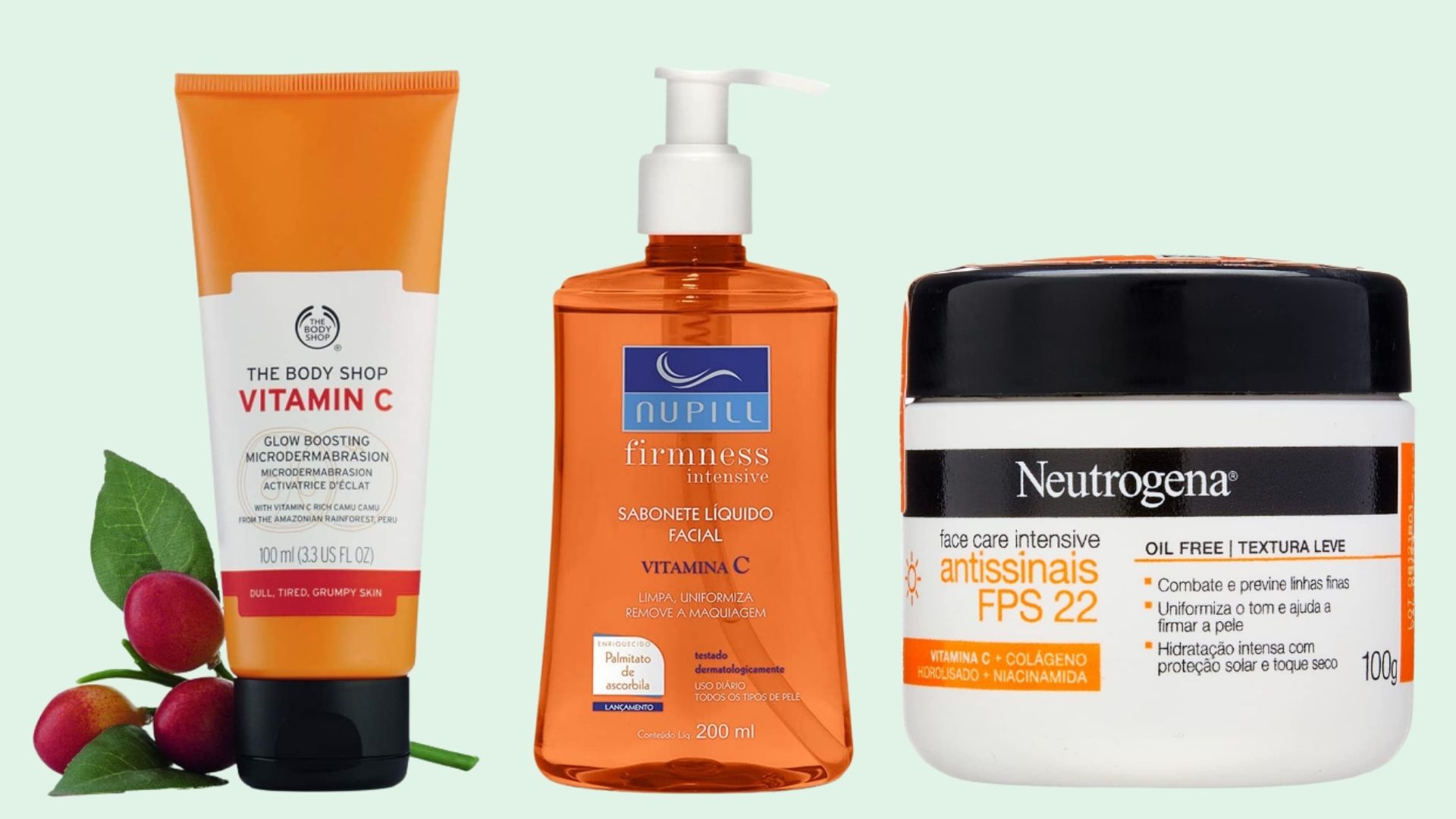 Vitamina C: 5 produtos incríveis para incluir no skincare