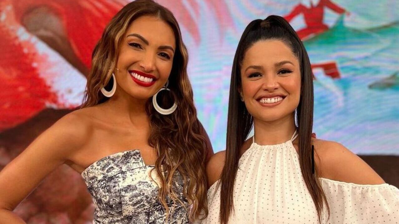Patrícia Poeta surge ao lado de Juliette nos bastidores do ‘Encontro’: ”Adorei o papo e as boas risadas”